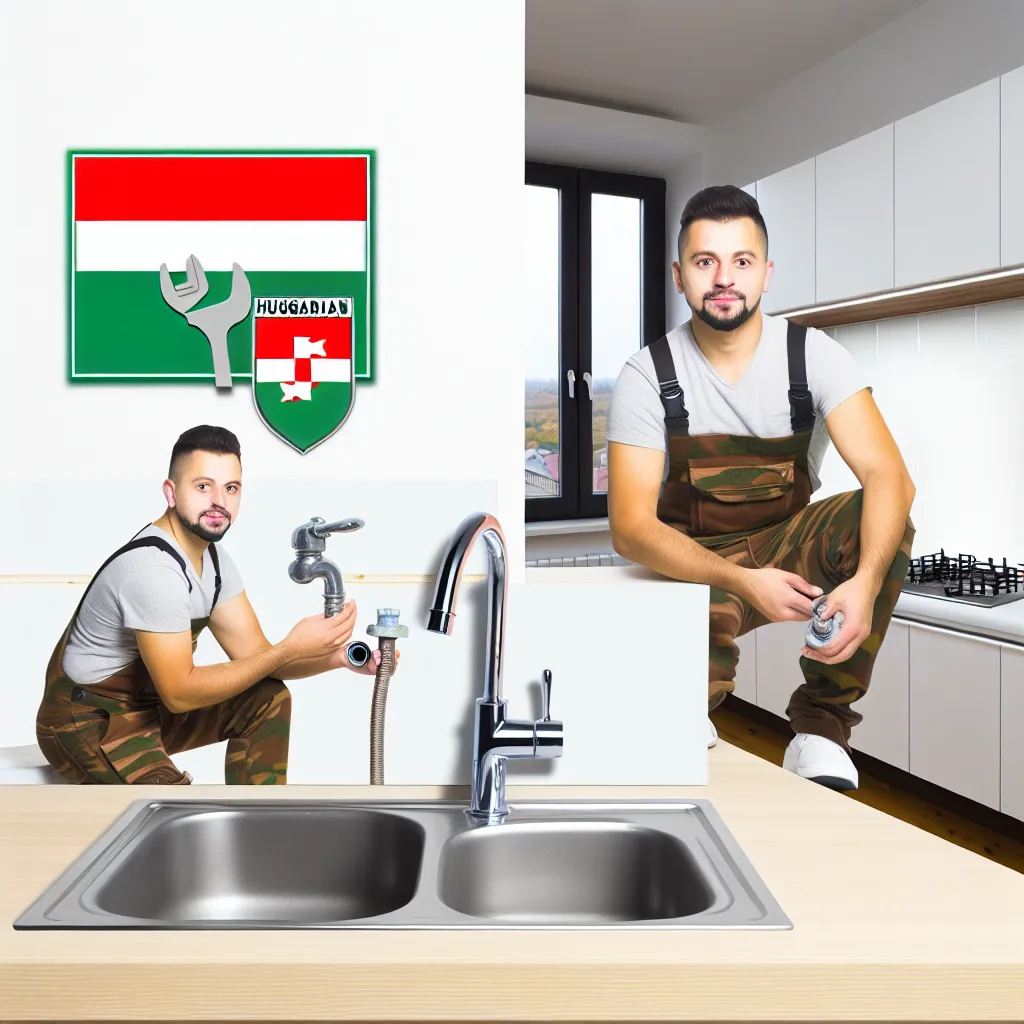 Karbantartási munka folyamatban egy magyar otthonban